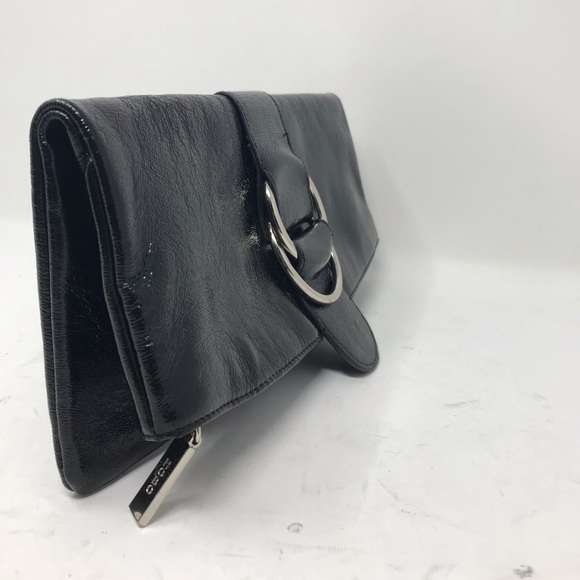 HOBO International black leather clutch - Picture 5 of 8